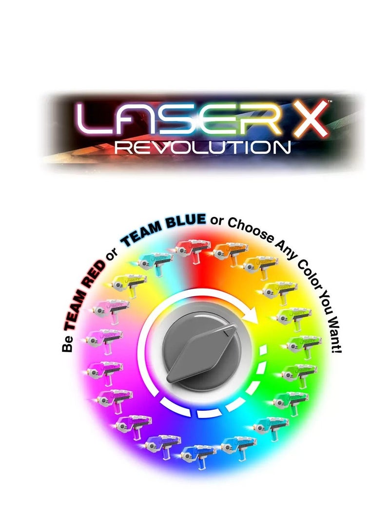 Laser X ULTRA 4 Player Blaster Laser Toy Game | range 300 ft / 90m | Batteries Included - Image 4